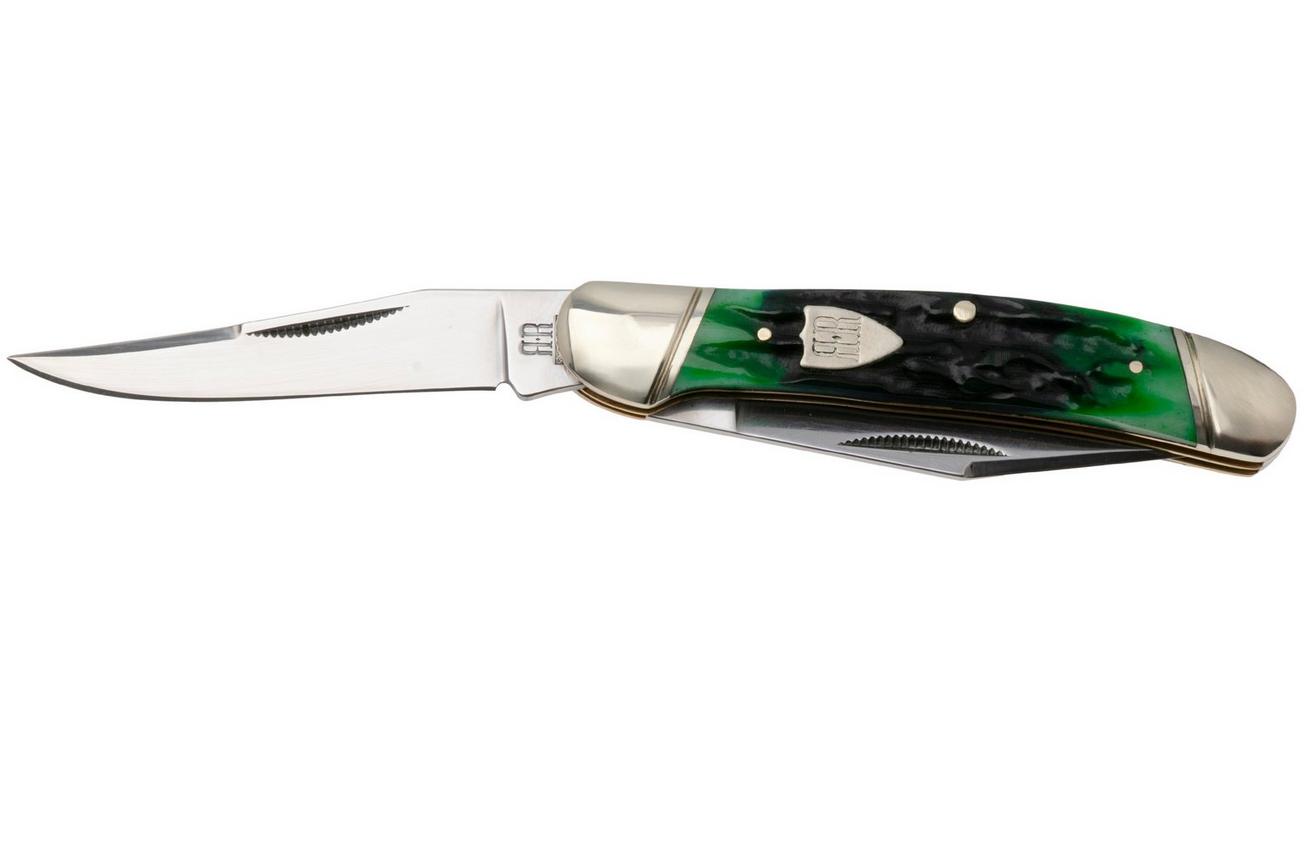 Rough Ryder Bluegill Copperhead RR2633, Satin 440, Jigged Bone, zakmes