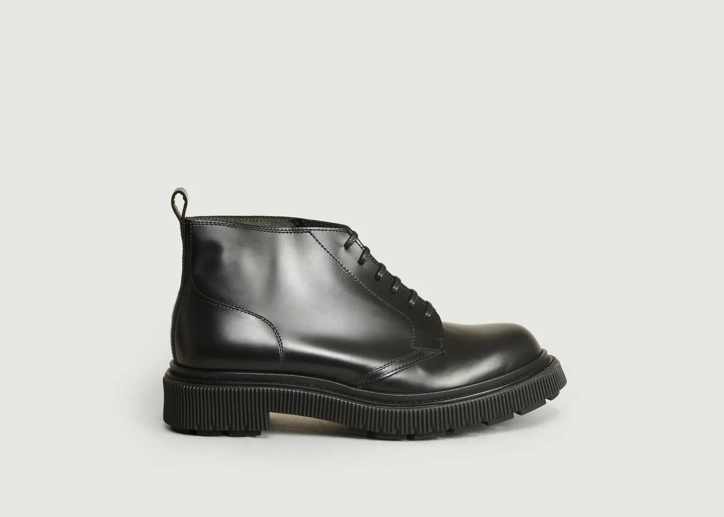 Boots En Cuir Type 121 Adieu