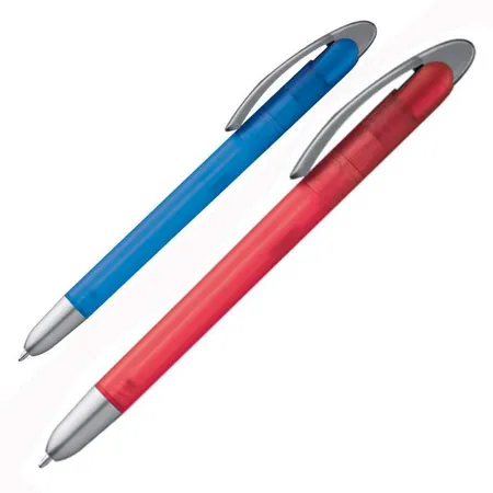 Macma Kugelschreiber, 50 Stück je 25x rot und blau