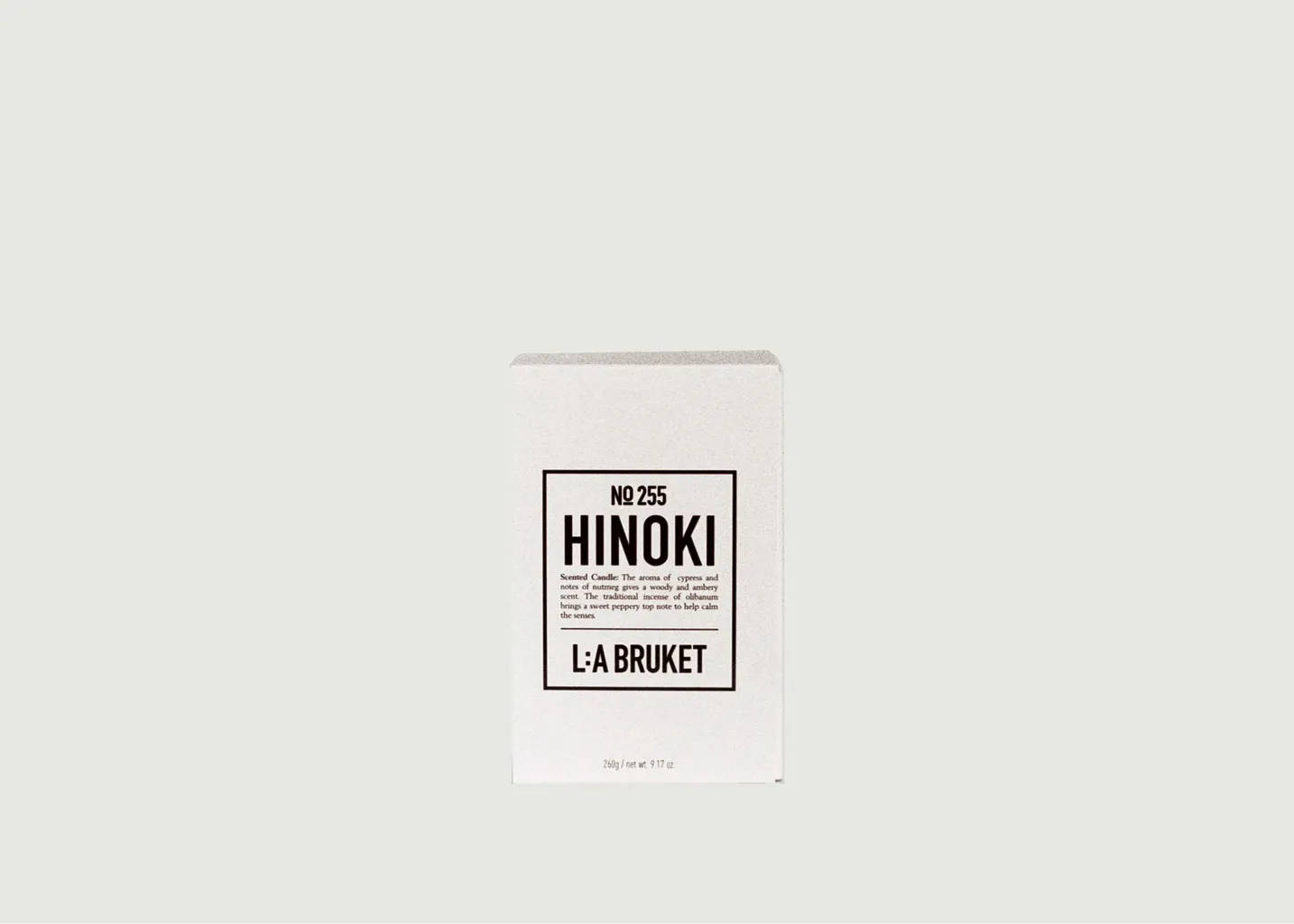 Bougie parfumée Hinoki L:A Bruket