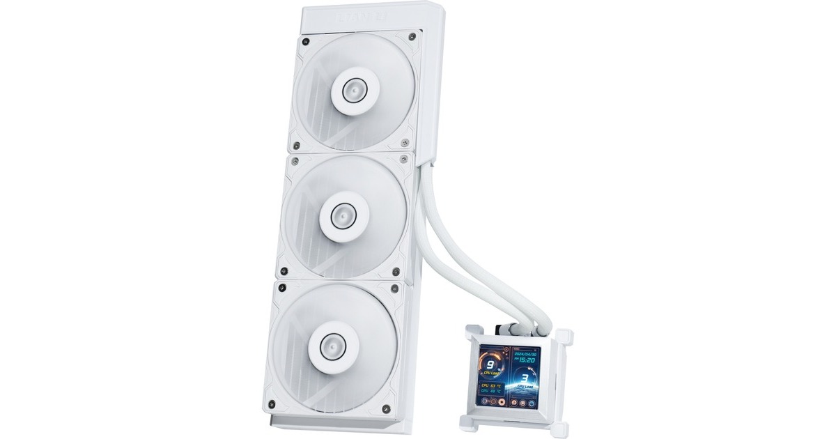 Lian LiHydroShift LCD 360S waterkoeling  (Wit)