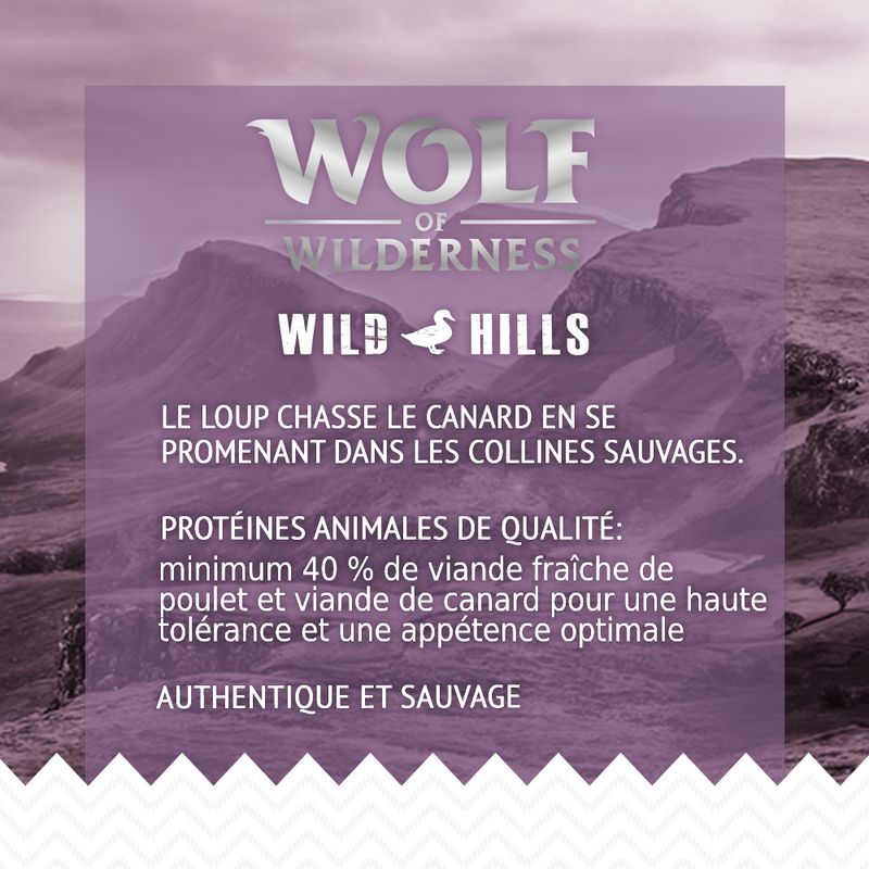 Wolf of Wilderness Mini Wild Hills canard