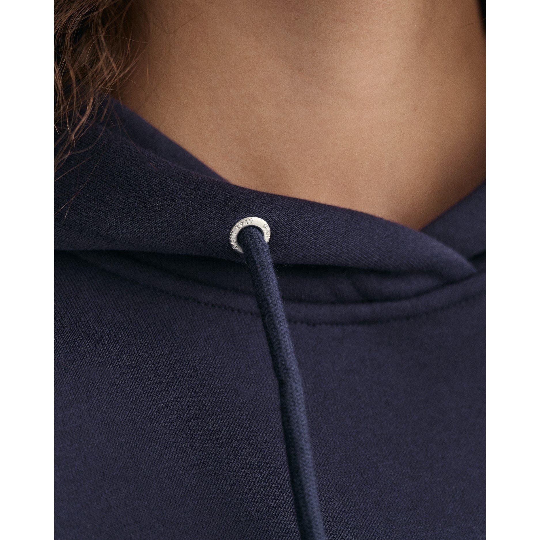 Gant Tonal Logo Archive Shield Hoodie