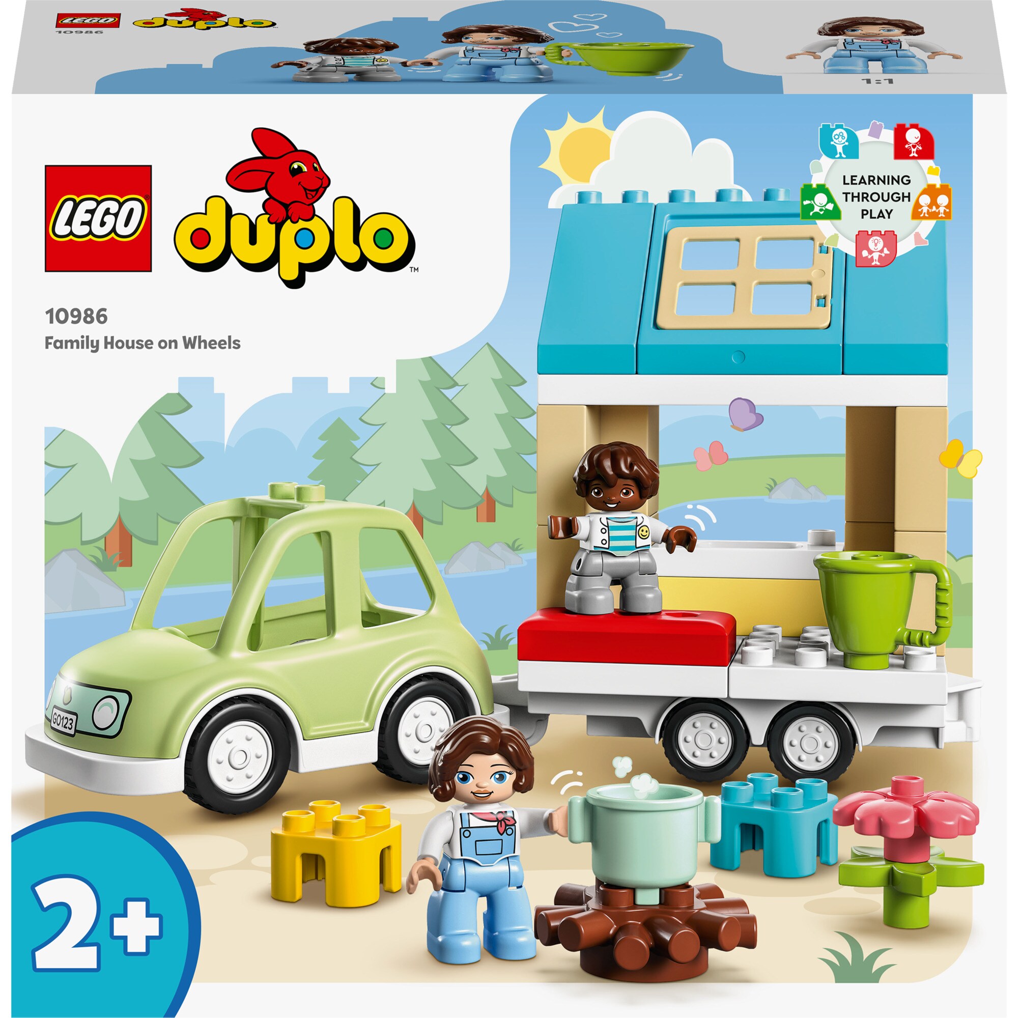 LEGO Konstruktionsspielzeug DUPLO Zuhause auf Rädern