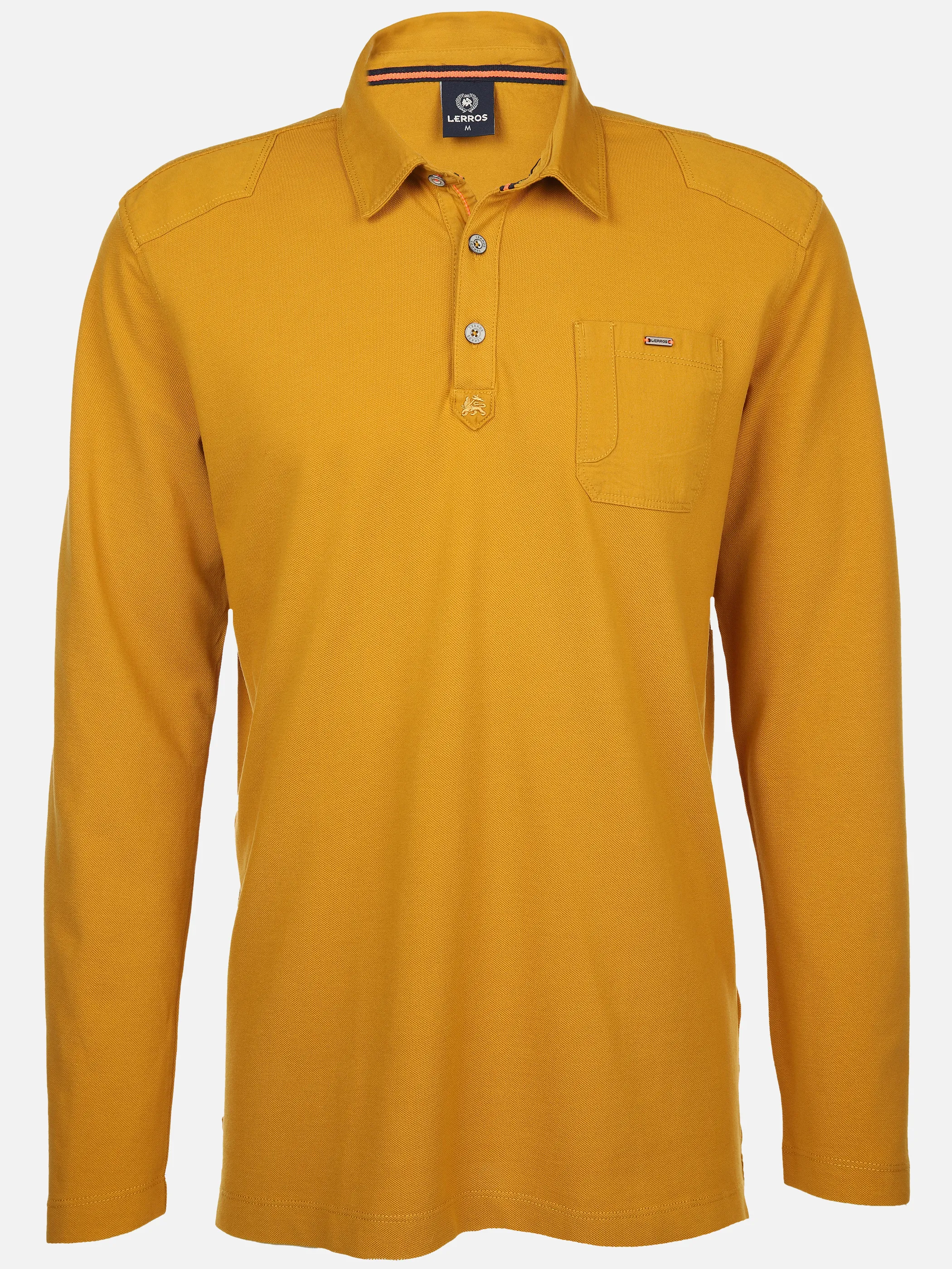 Herren Poloshirt mit langem Arm