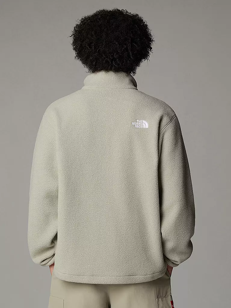 THE NORTH FACE Fleecejacke hellgrau
