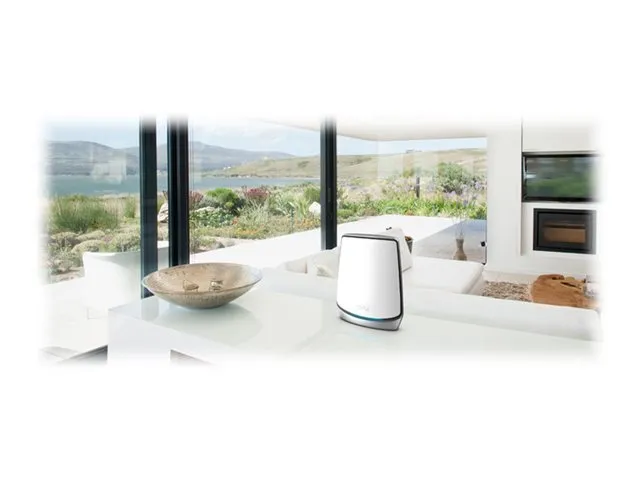 NETGEAR Orbi RBK853 - Wi-Fi-system - (router, 2 extendere) - mesh 1GbE, 2.5GbE - Wi-Fi 5, Wi-Fi 6 - Tri-Band