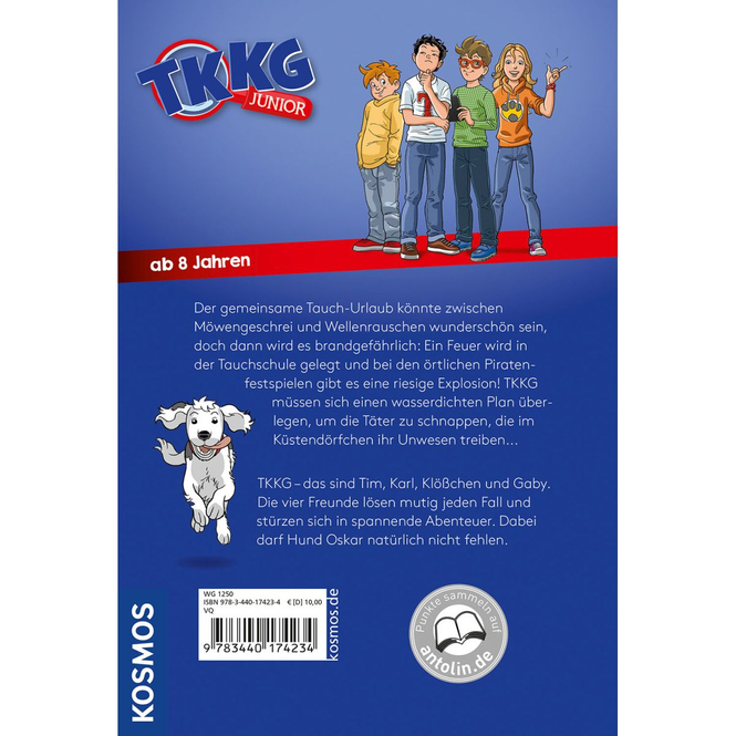 TKKG Junior - Detektive auf Tauchstation - Band 16