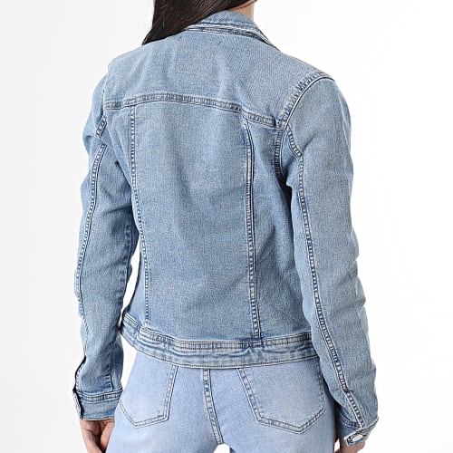 Veste Jean Femme Crop Wonder Denim Bleu Denim