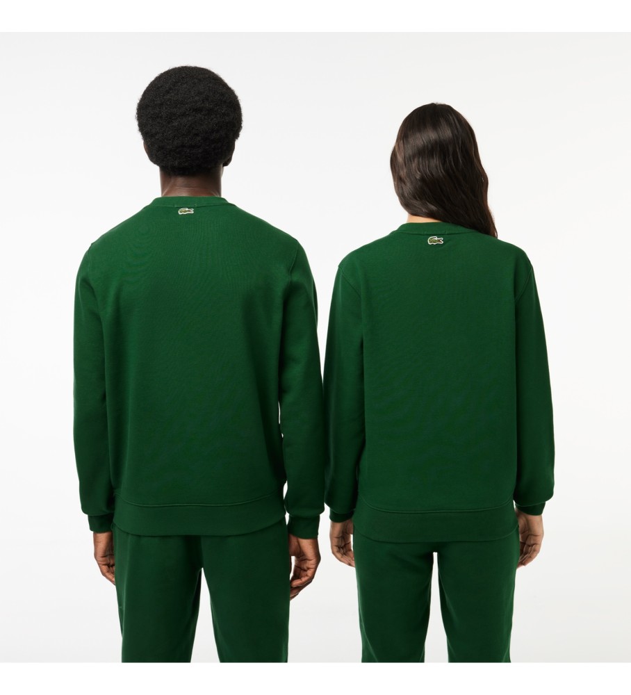 Moletom casual unissex Lacoste verde