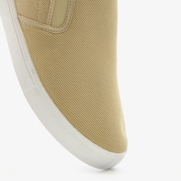 Heren instappers beige