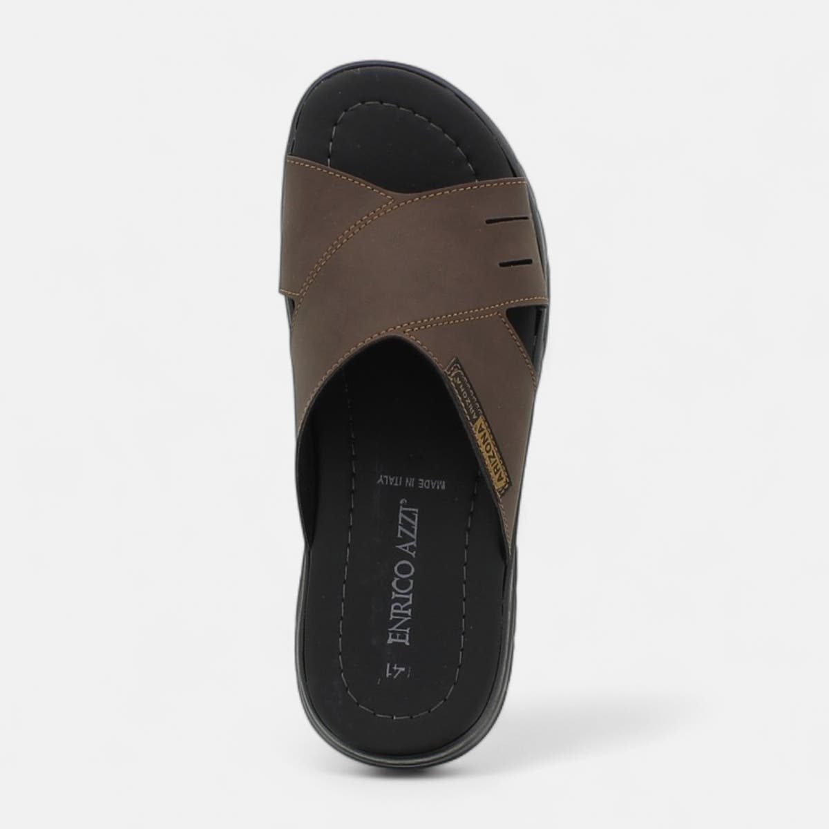 Nu-pieds Homme marron