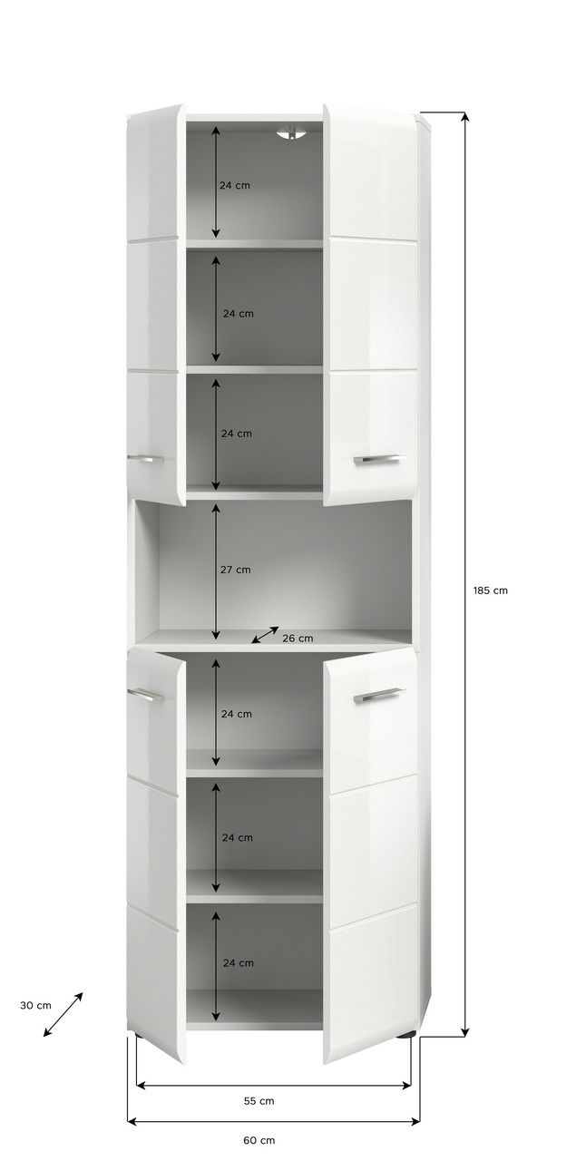 MID.YOU Hochschrank ICE