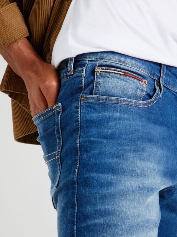 Tommy Jeans - Scanton Slim Wmbs - Jeans - Wilson Mid Blauw - Stretch