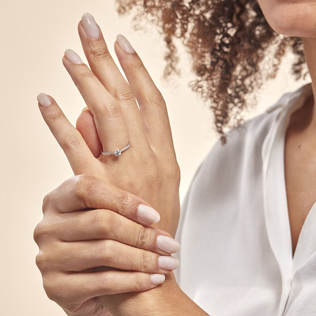 Bague Solitaire Hemera Or Jaune Diamant