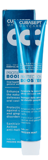 Curasept Daycare Protection Booster Gel Toothpaste - Frozen Mint 75ML