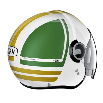 Casque Nolan N21 VISOR - FLYBRIDGE - Rouge / Vert