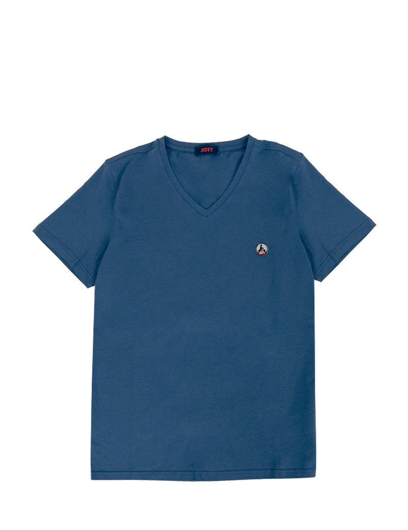 JOTT T-SHIRT HOMME MANCHES COURTES COL V BENITO JEAN