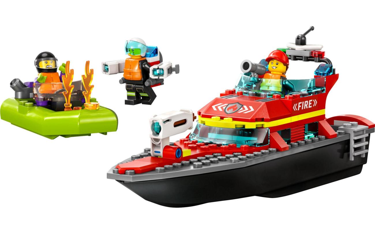 60373 LEGO City Fire Reddingsboot Brand