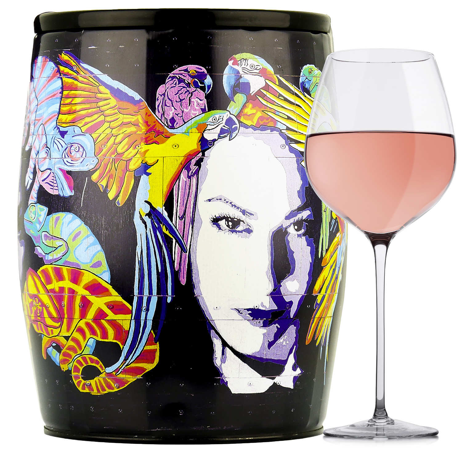 Bib'Art B.Ax vin rosé Le Benjamin de Puech Haut