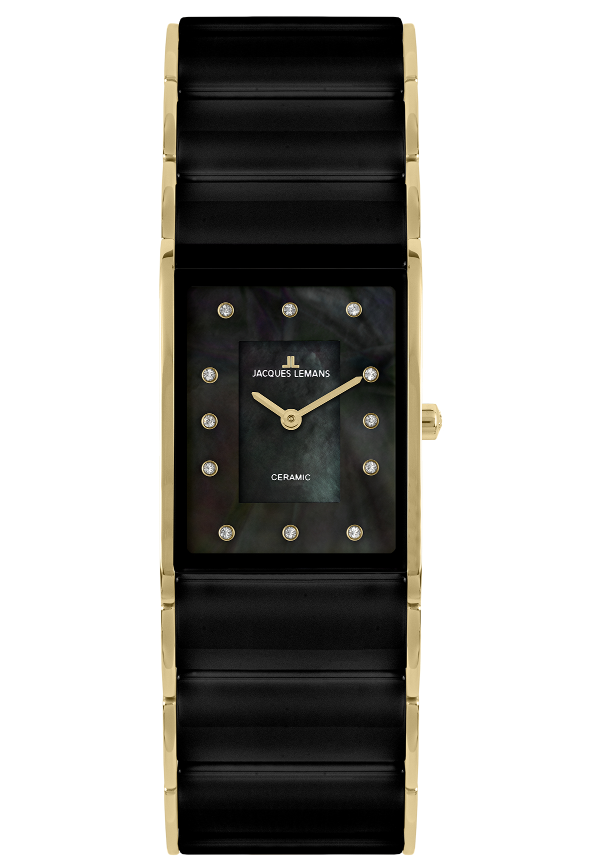 Jacques Lemans Damenuhr Dublin HighTech Ceramic 1-1940J