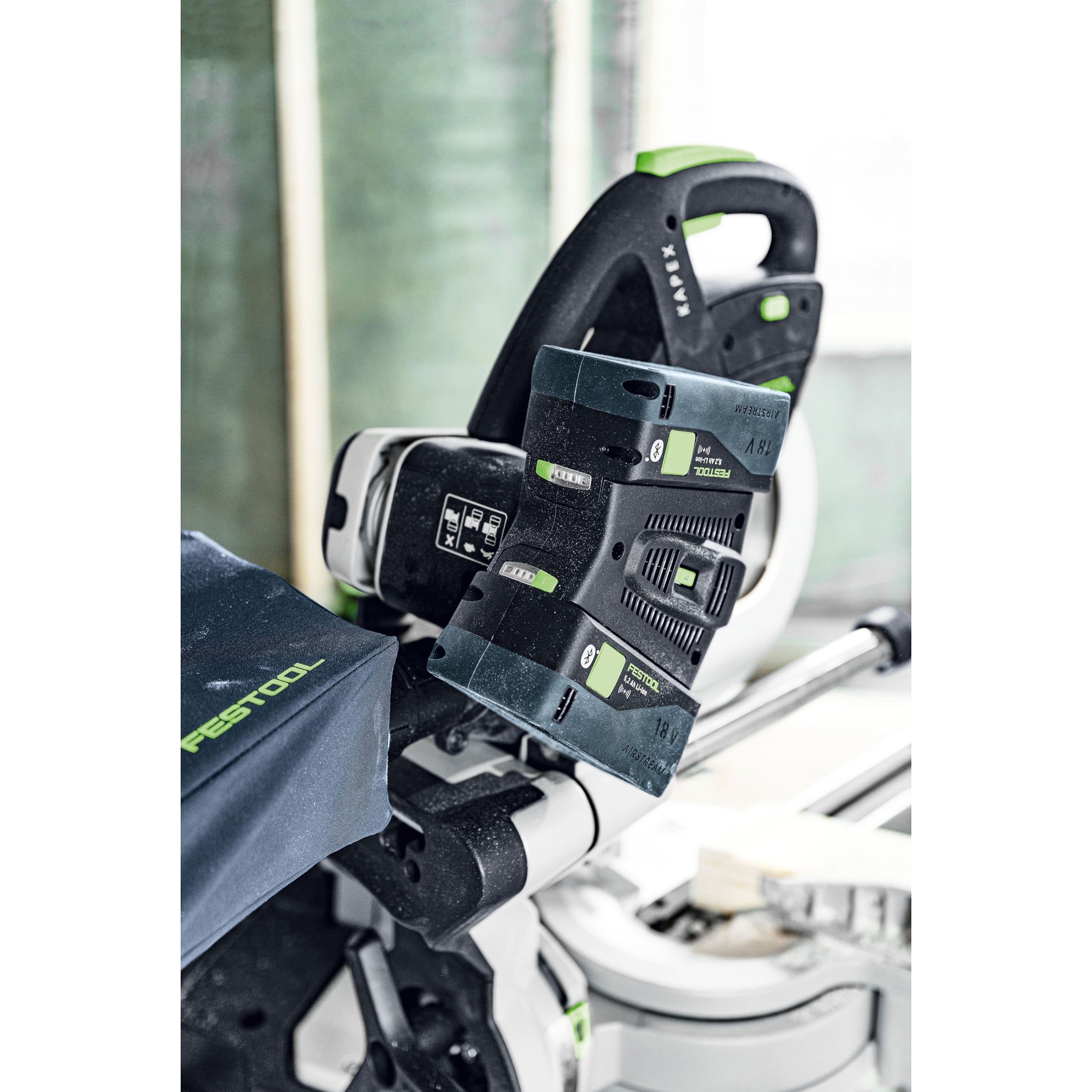 Festool KSC 60 EB-Basic Accu Afkortzaag KAPEX 216mm 18V Basic Body - 577775
