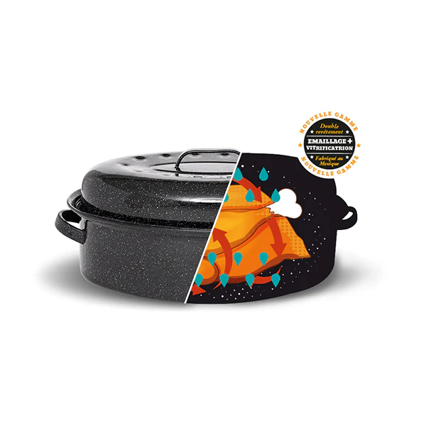 Roaster Graniteware 4 8 personnes 41 cm Graniteware