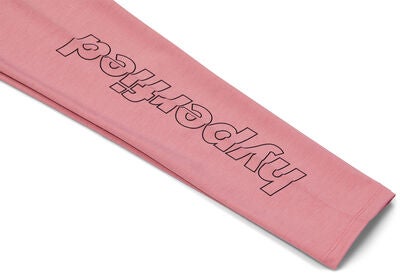 Hyperfied Jersey Logo Tights, Blush