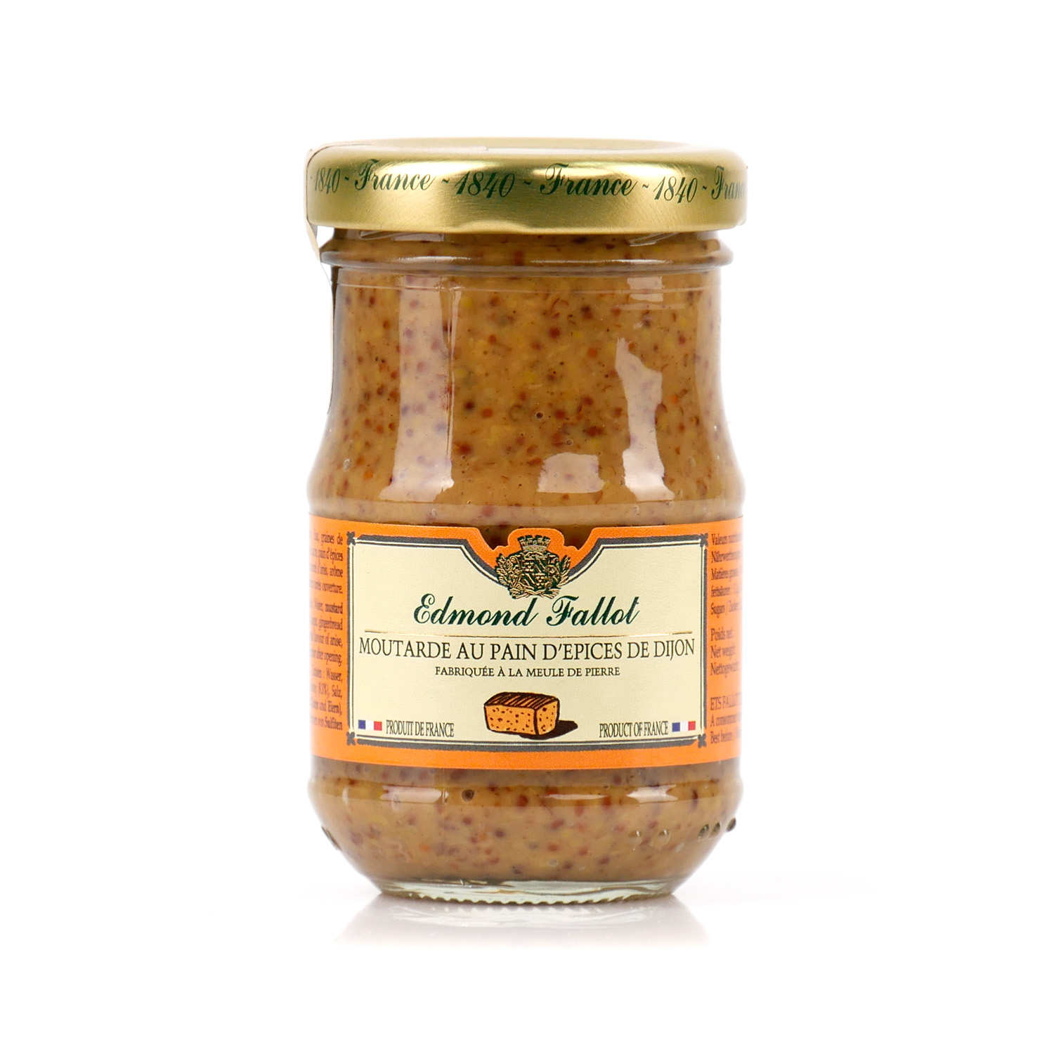 Moutarde au pain d'épices de Dijon au miel