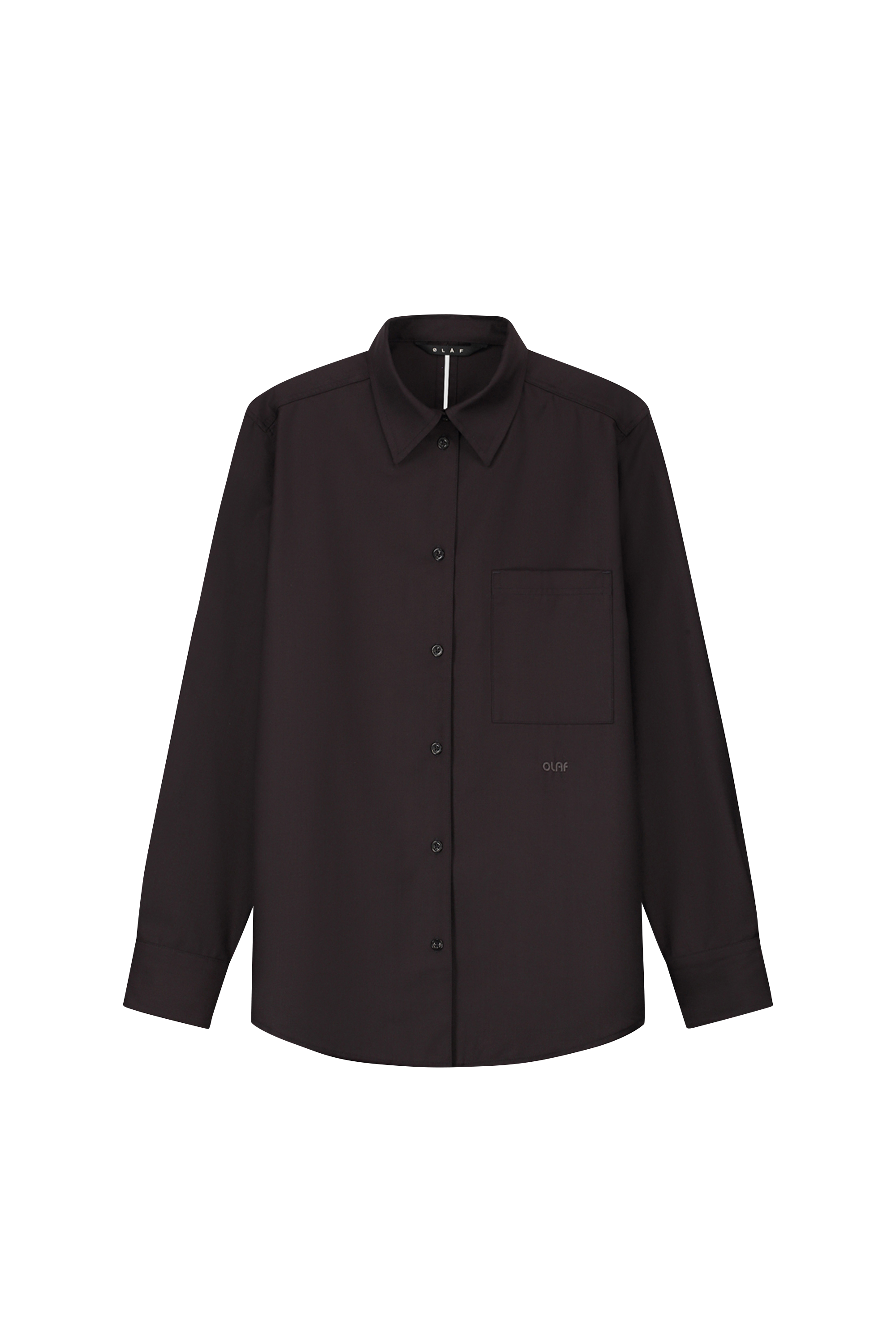 OLAF Chemise WMN DRAPEY UTILITY SHIRT Marron