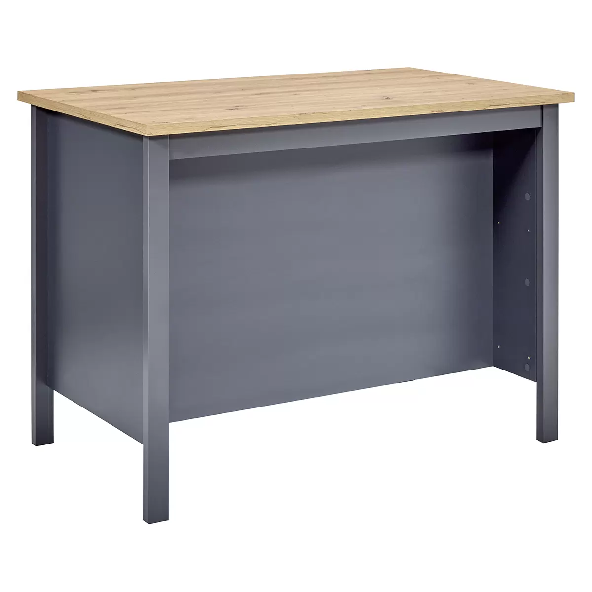 Kücheninsel Piazza Nero 1T3S anthrazit,Artisan Eiche