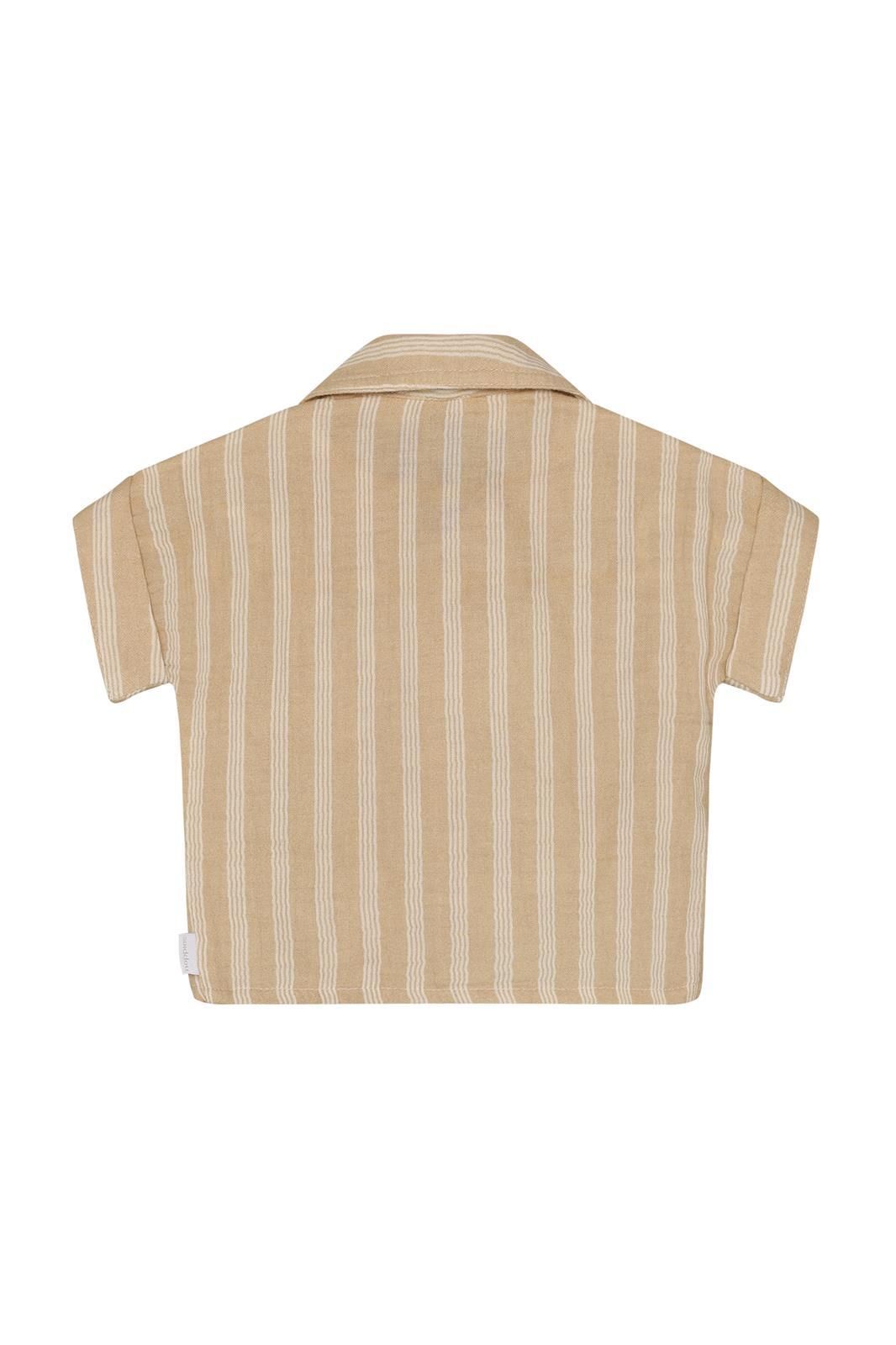 Noppies Baby Overhemd stripe - Irish Cream