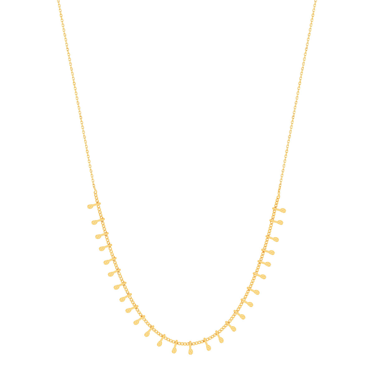 Collier plaqué or 38 à 42 cm