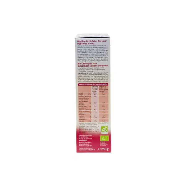 Mingau de Muesli Orgânico Holle +6 meses 250g