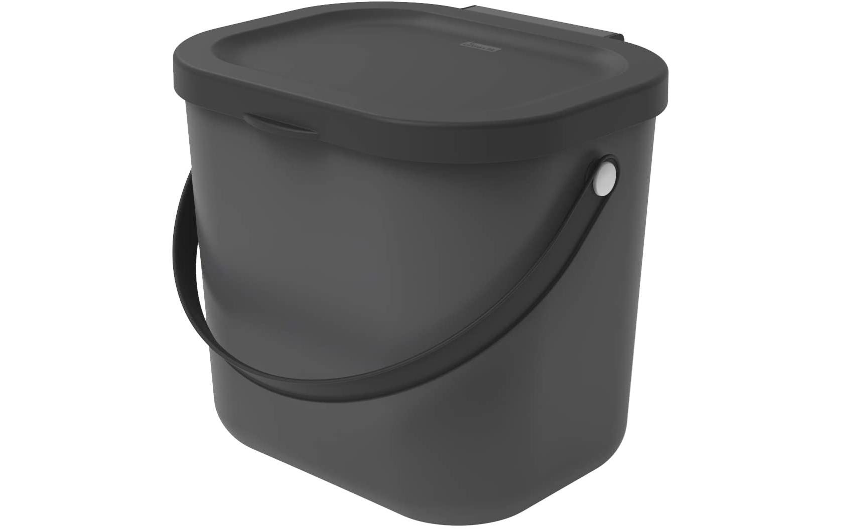 Recyclingbehälter Albula 6 l, AnthrazitRecyclingsystem in der Farbe Anthrazit