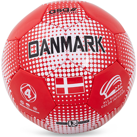 ASG fodbold str. 4 - rød