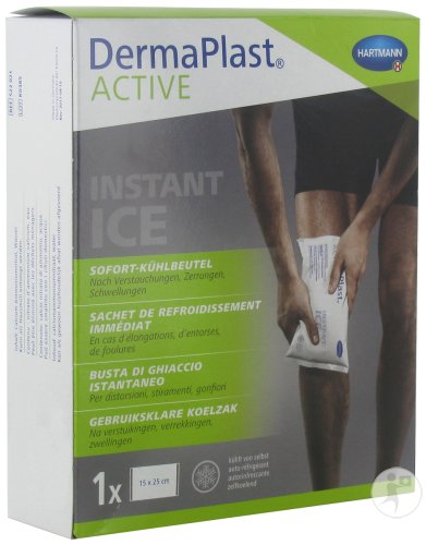 Hartmann DermaPlast Active Instant Ice Pack Grand 15x25cm Pièce 1
