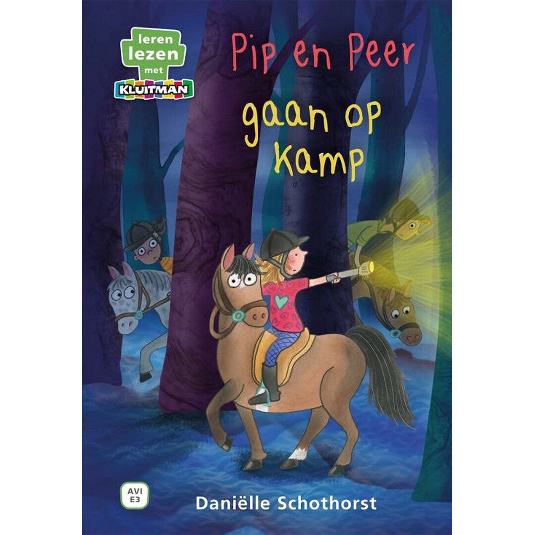 Uitgeverij kluitman pip en peer gaan op kamp