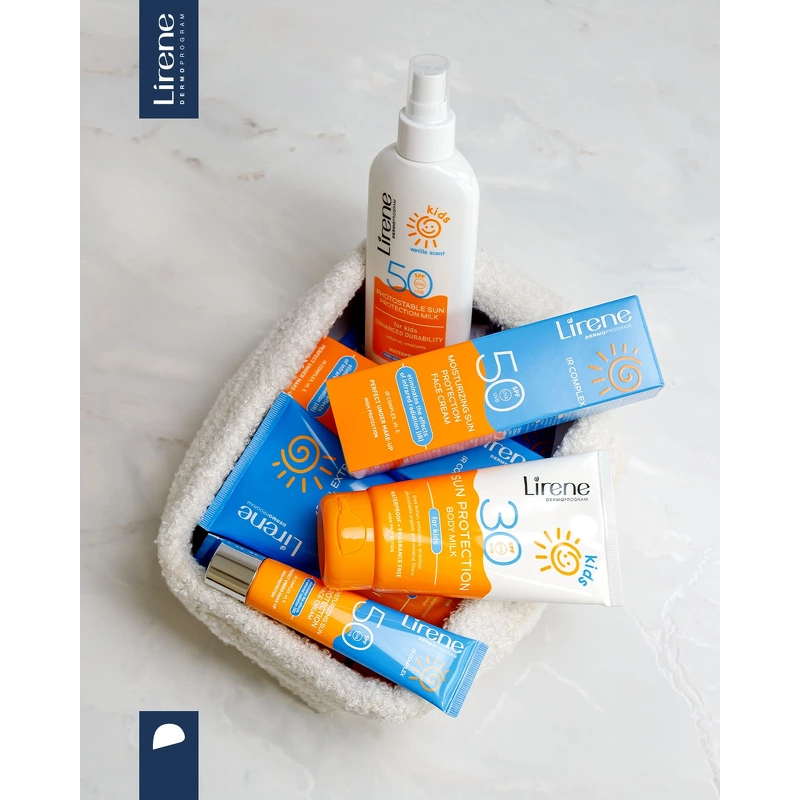 Lirene Sun Protection Milk KIDS Vanilla Scent SPF 50 - 150 ml