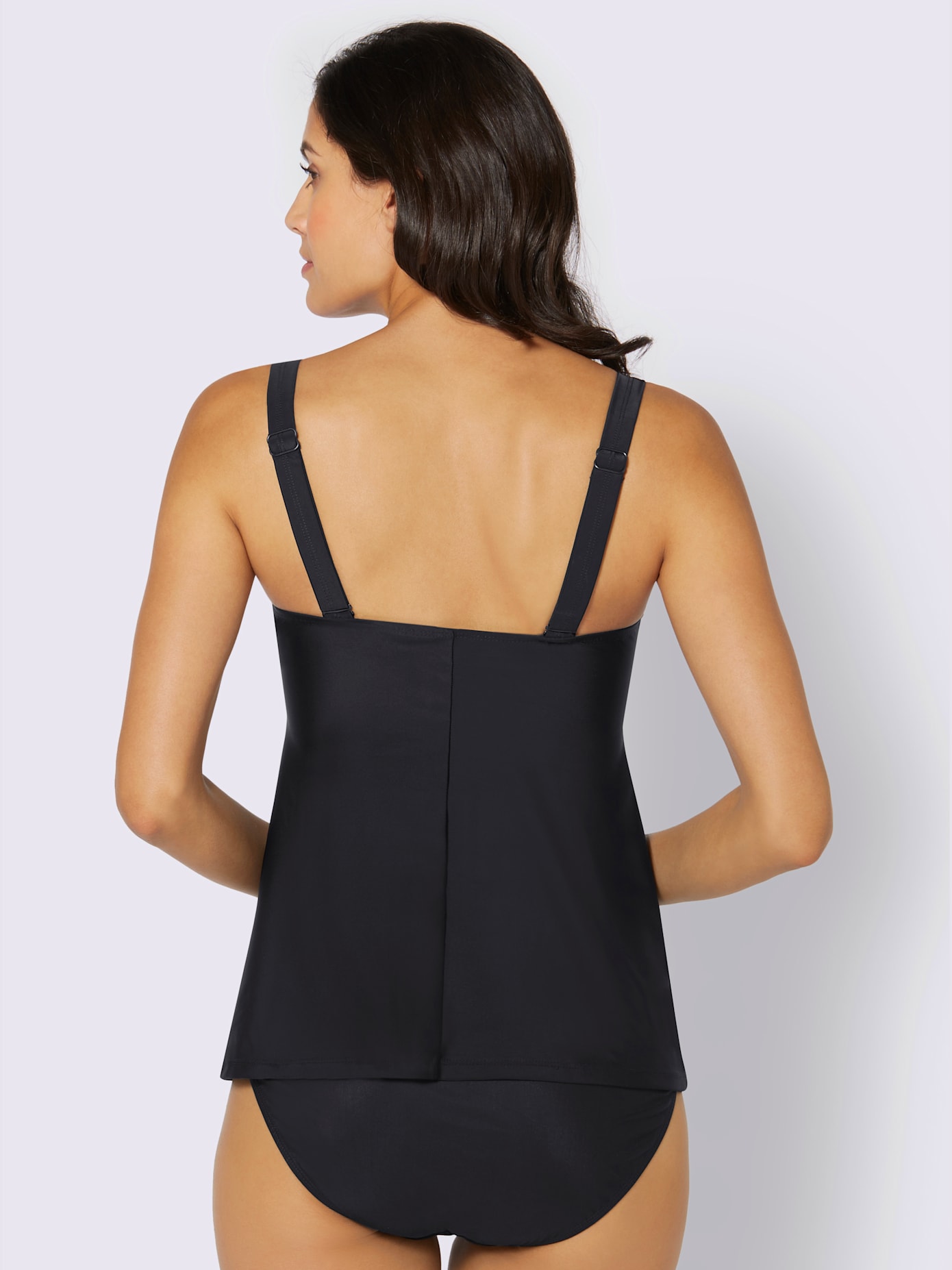 Haut de maillot de bain caraco motif graphique