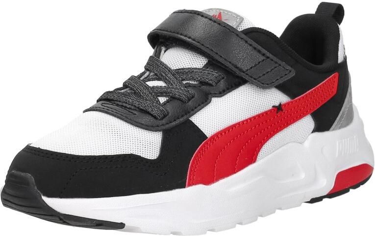 PUMA Trinity 2 LT Mid 90 PS kinder sneakers wit zwart