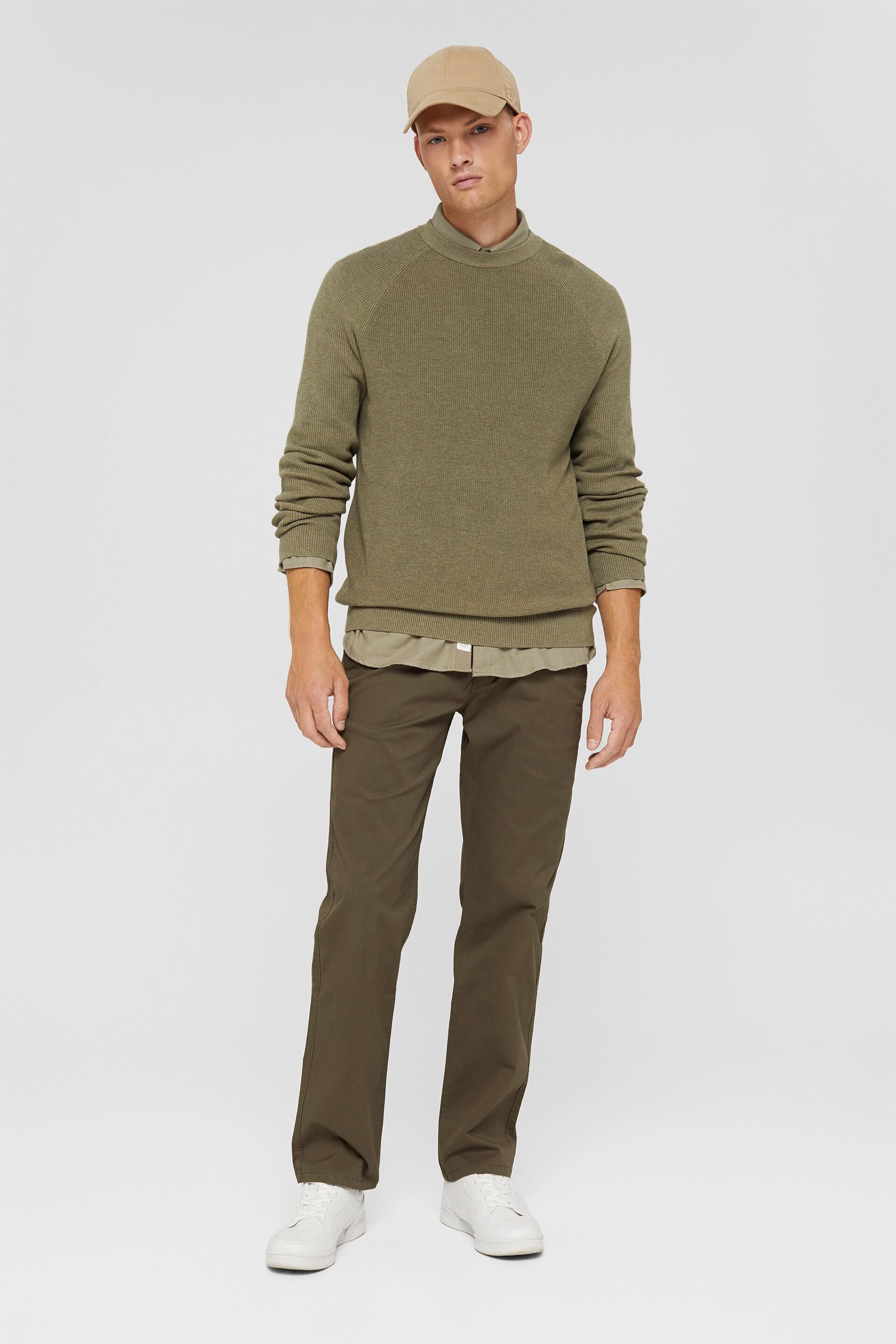 Chino de coupe droite en coton bio