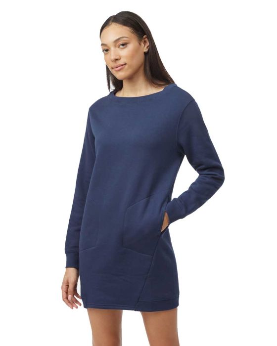 Fleece Crew Dress Women kjole