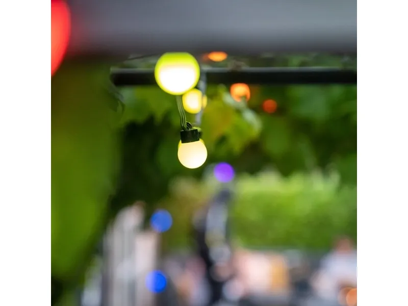 Lite Bulb Moments LBM 10 m smart udendørs lyskæde - 50 x globe 3 cm