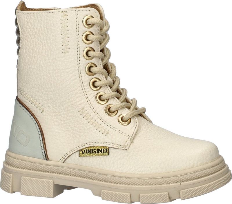 Vingino Jennifer meisjes veterboot - Off White