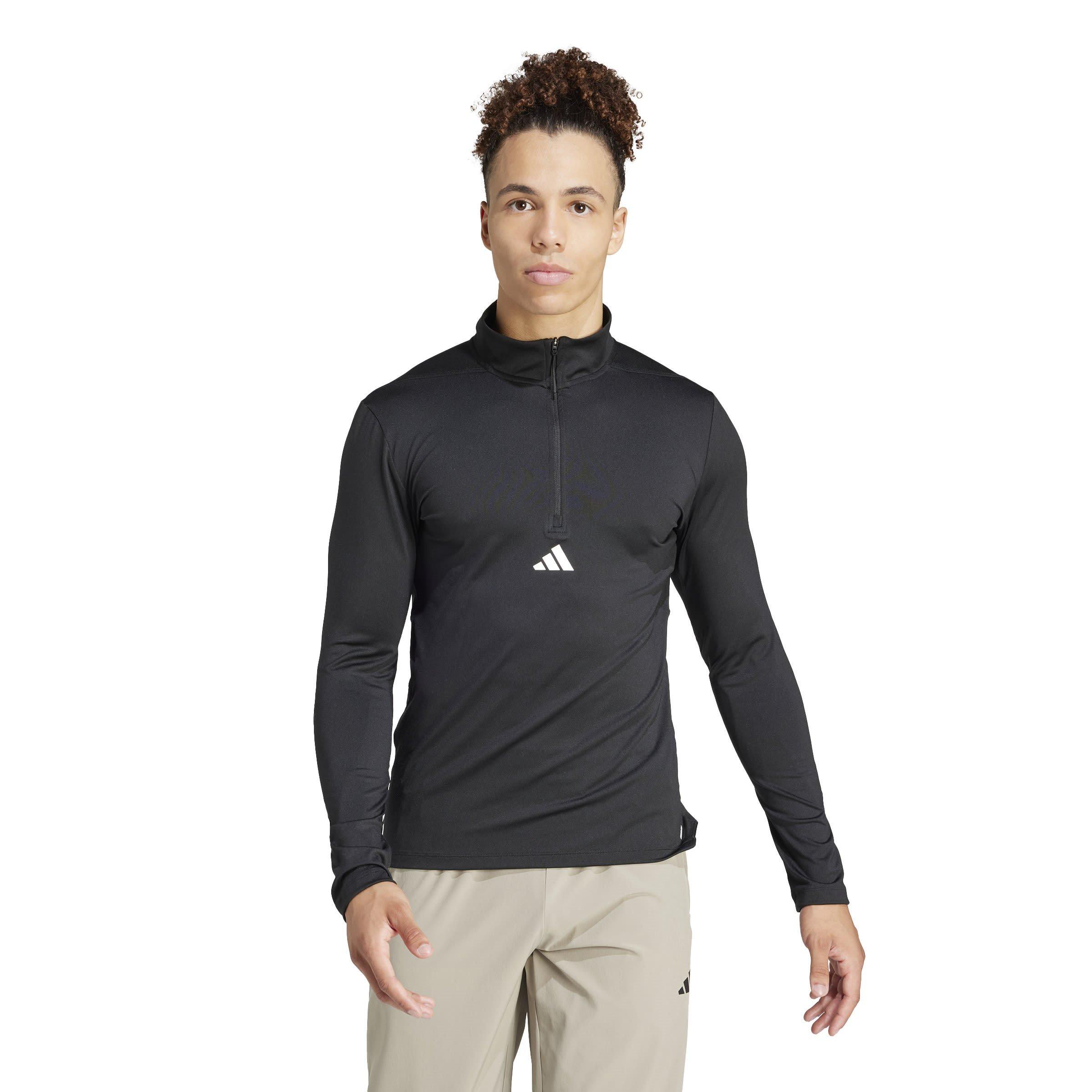 adidas Workout Quarter Zip Track Top Mens