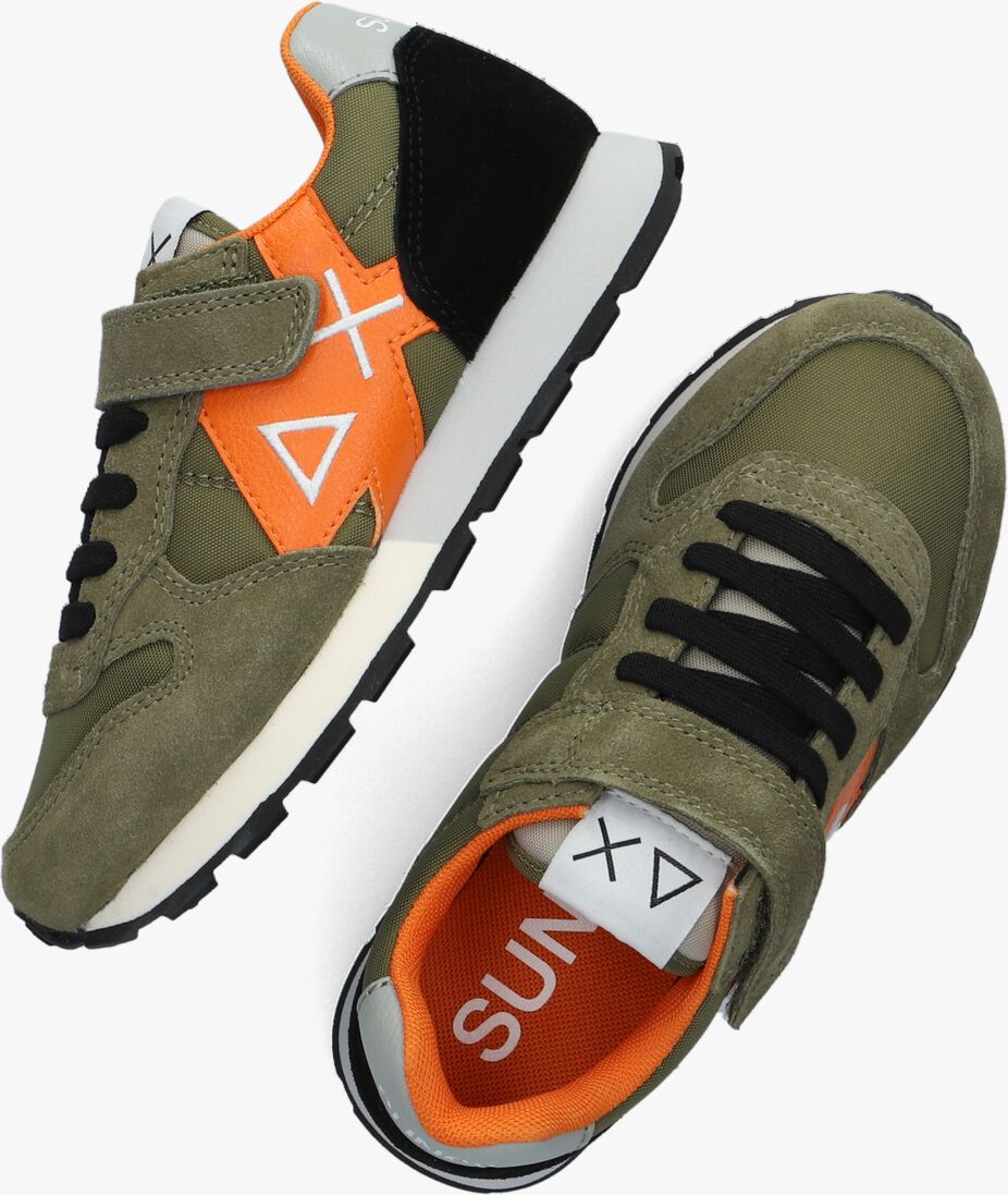 SUN68 groene sun68 lage sneakers boys jaki basic