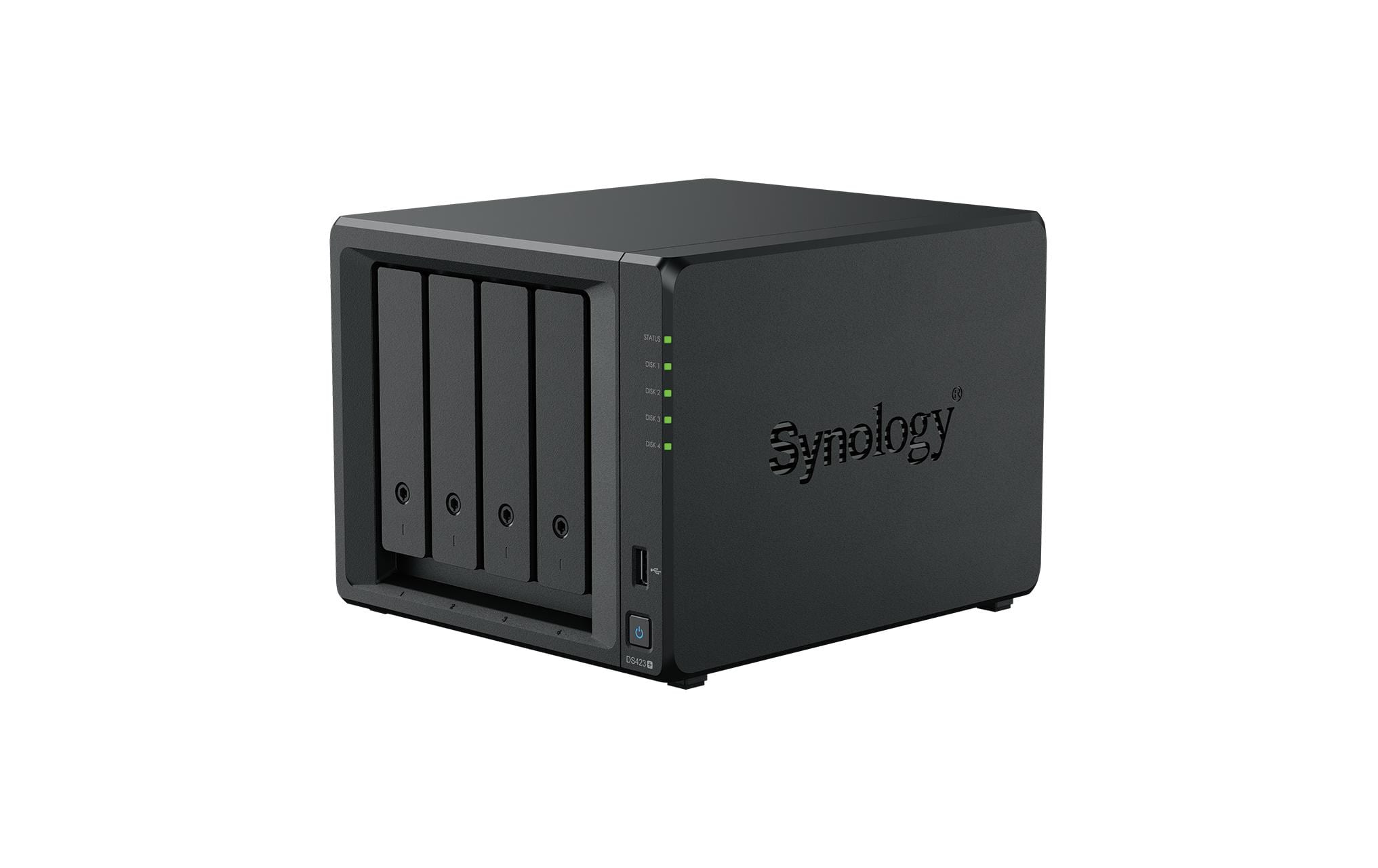 NAS DiskStation DS423+ 4-bay Synology Plus HDD 32 TB<br>Kompakte Speicherlösung mit vier Einschüben für 100% Datenkontrolle