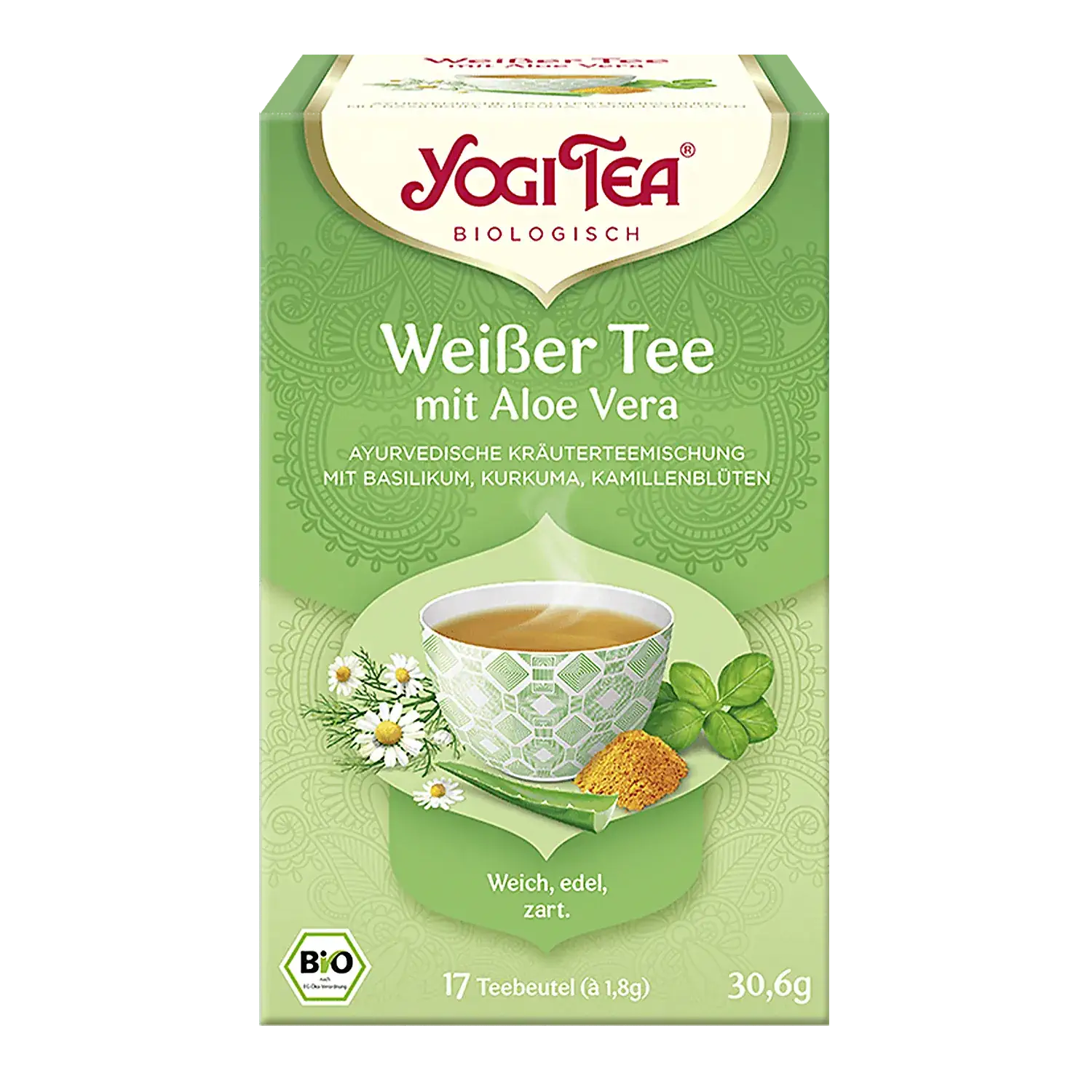 YOGI TEA® Weißer Tee mit Aloe Vera, BIO