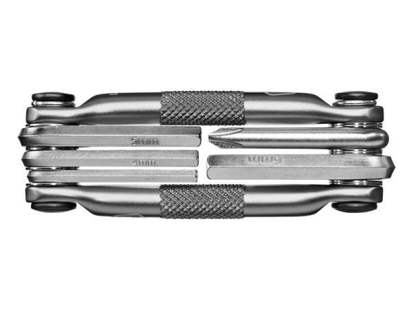 Crankbrothers M5 Silver Foldeværktøj, 5 Funktioner